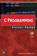 C Programming Pocket Primer Book Cover